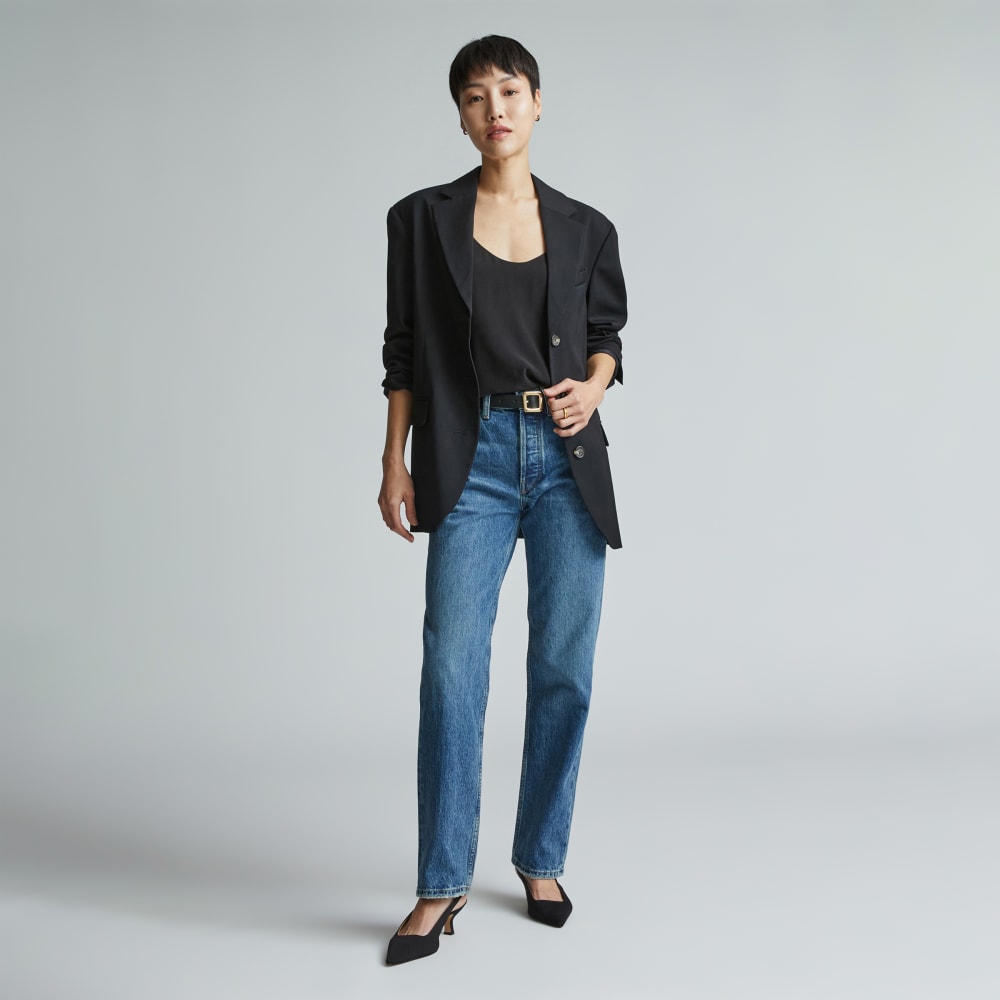 The Washable Clean Silk Cami | Black