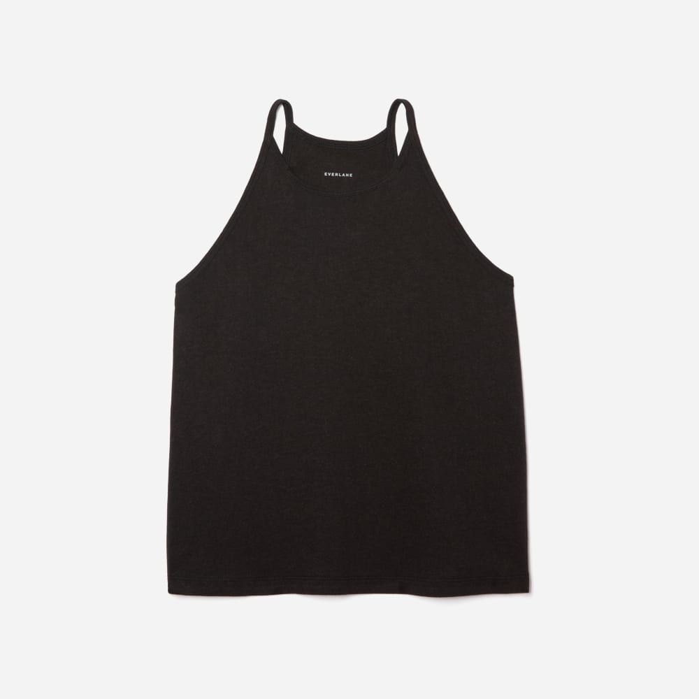 The Hemp Cutaway Tank | Black