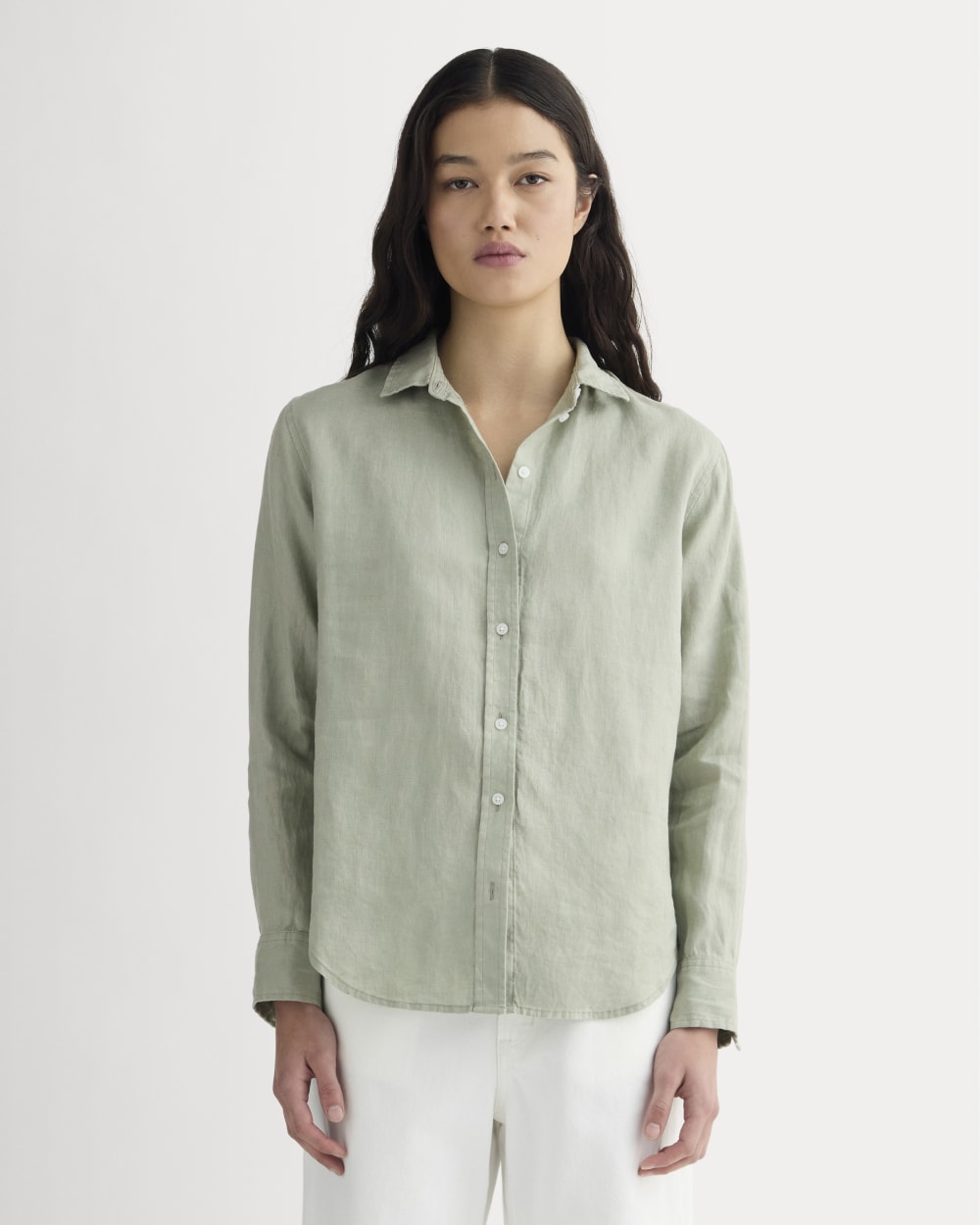 The Must-Have Shirt in Linen | Seagrass
