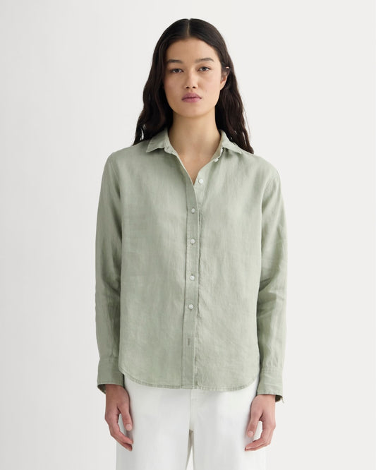 The Must-Have Shirt in Linen | Seagrass