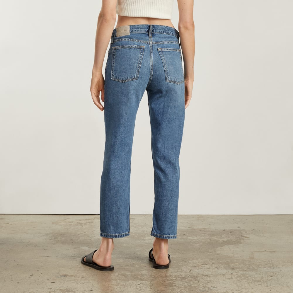 The Super-Soft Relaxed Jean | Mid Blue