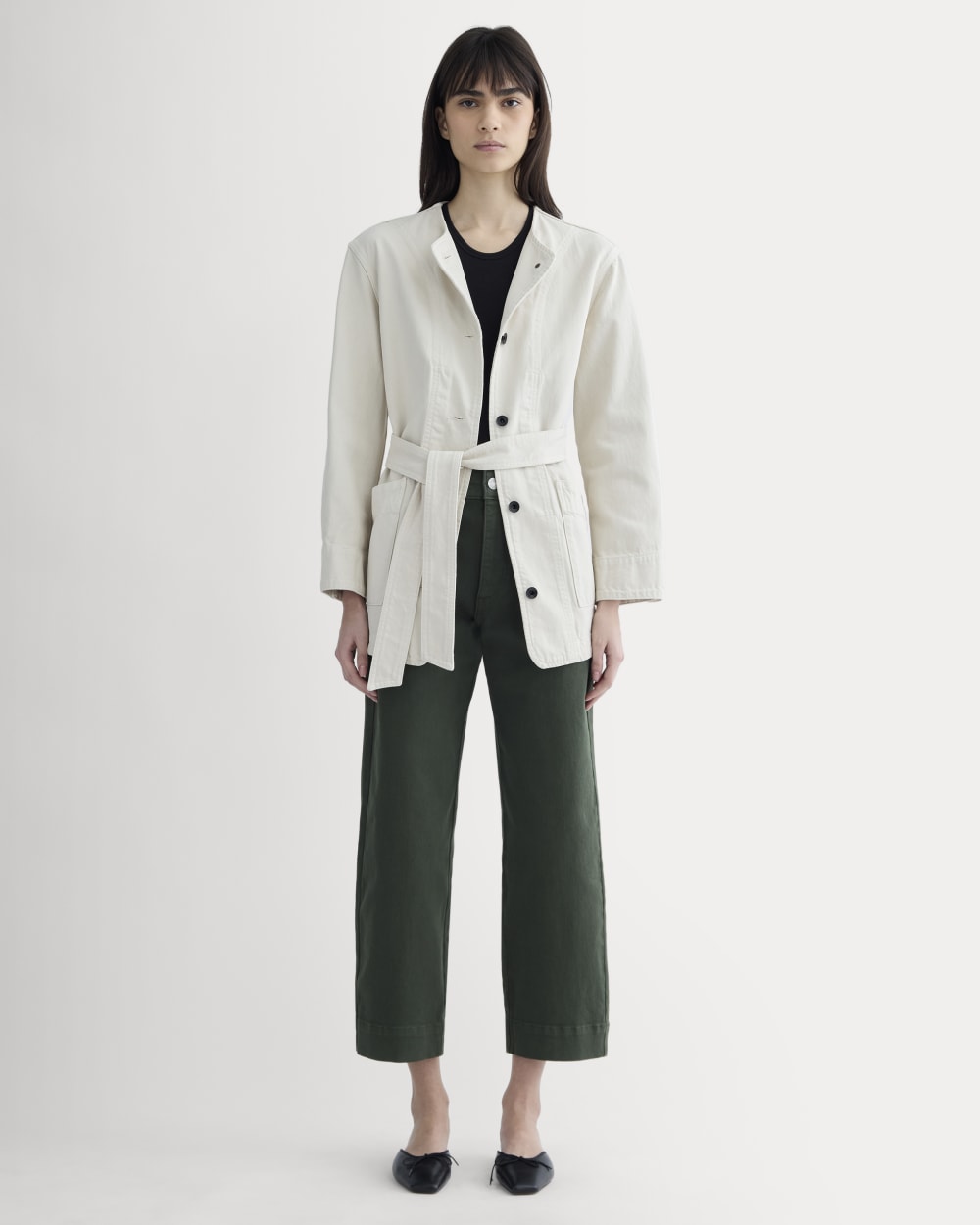 The Utility Straight-Leg Pant | Dark Forest | 26.5 Inseam