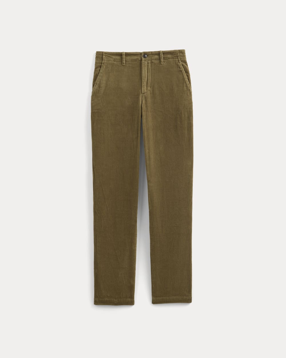 Wide Wale Corduroy Trouser | Aged Brass