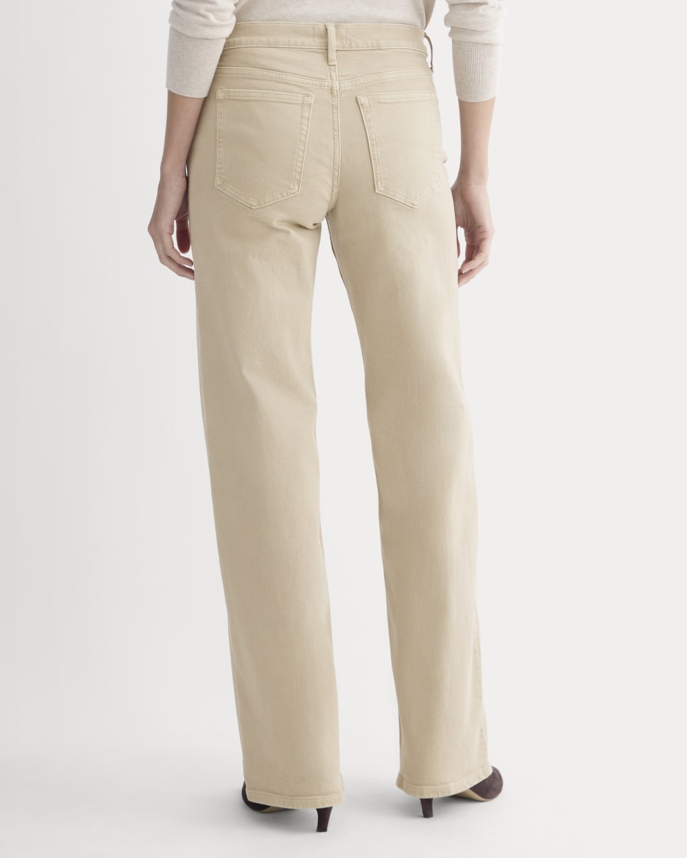 The Column Jean | Garment-Dyed Tan | 33 Inseam