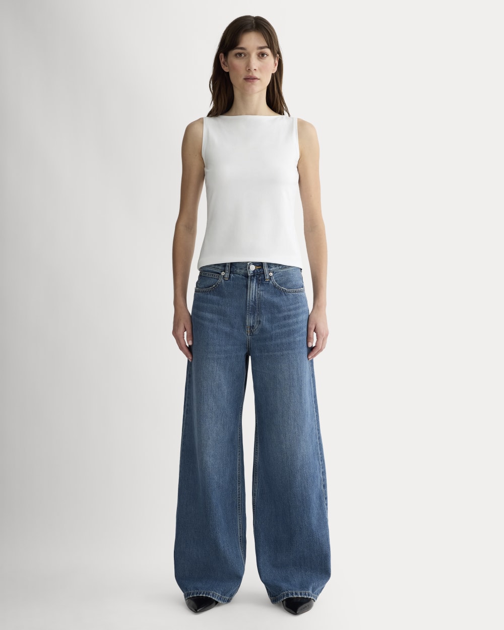 The Form Boatneck Tank | White