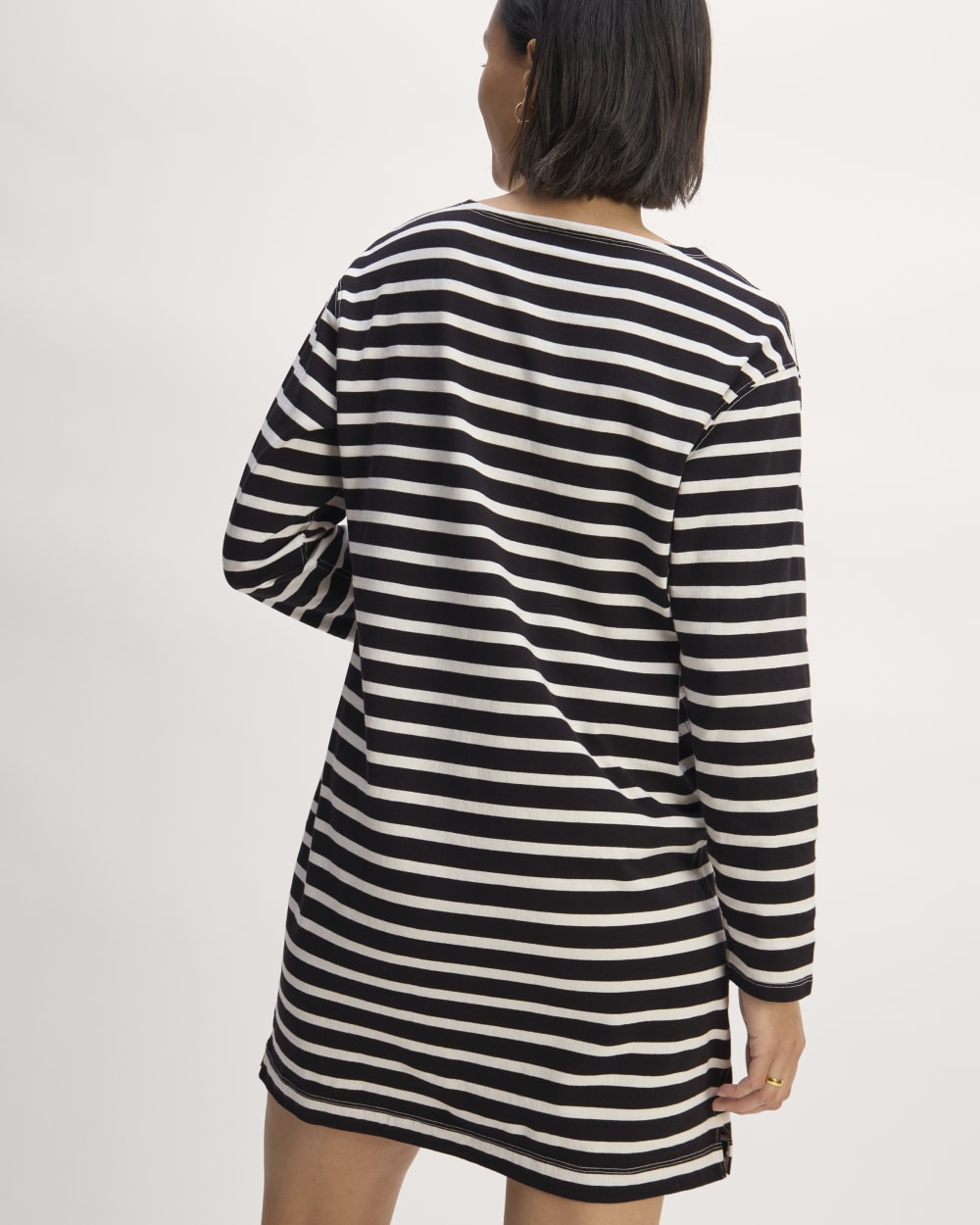 The Mariner Dress | Black / Bone