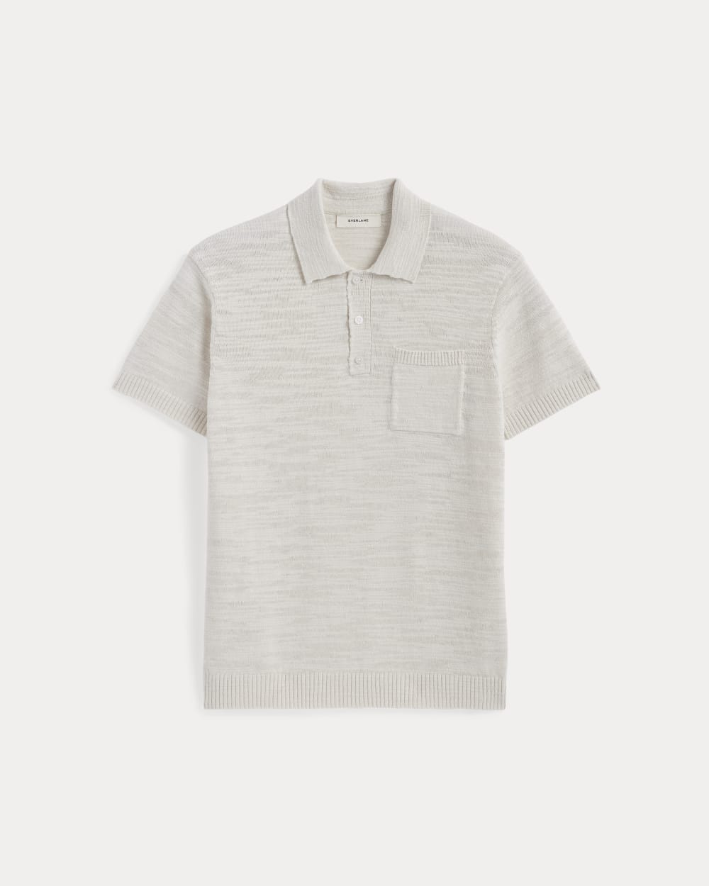 The Cotton Linen Polo | Birch