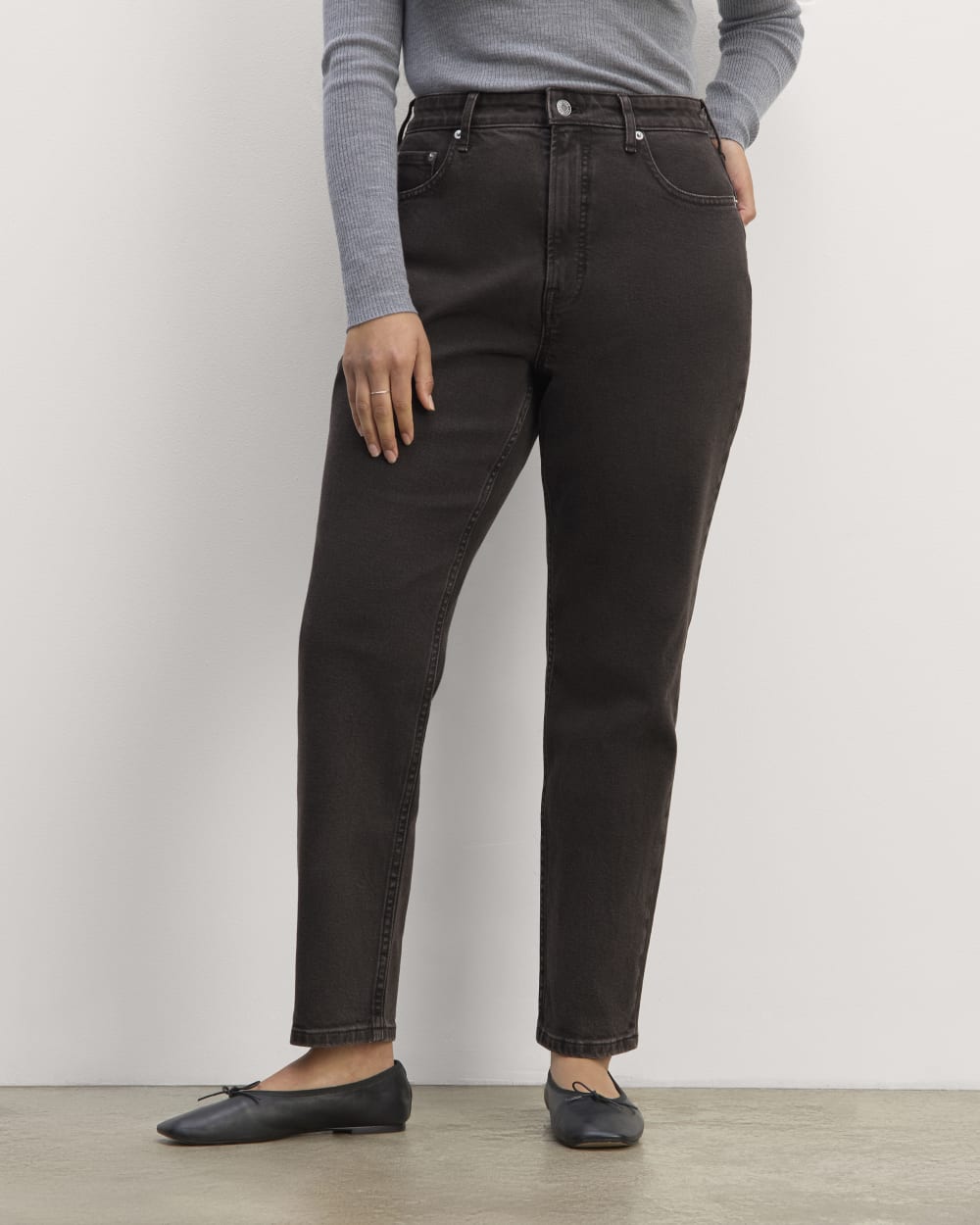 The Cheeky Hourglass Jean | Washed Black | 26.5 Inseam