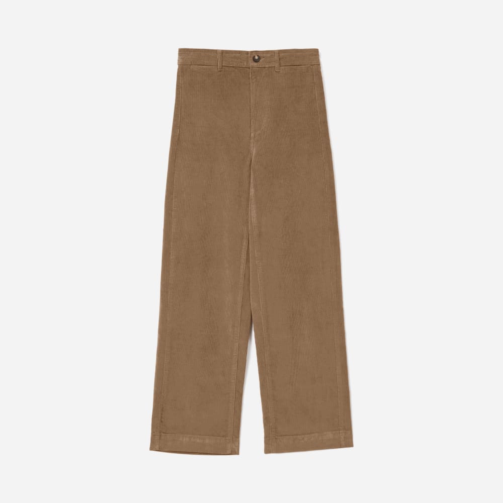 The Corduroy Wide-Leg Pant | Toasted Coconut