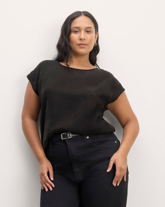 The Muscle Top in Butterlite | Black