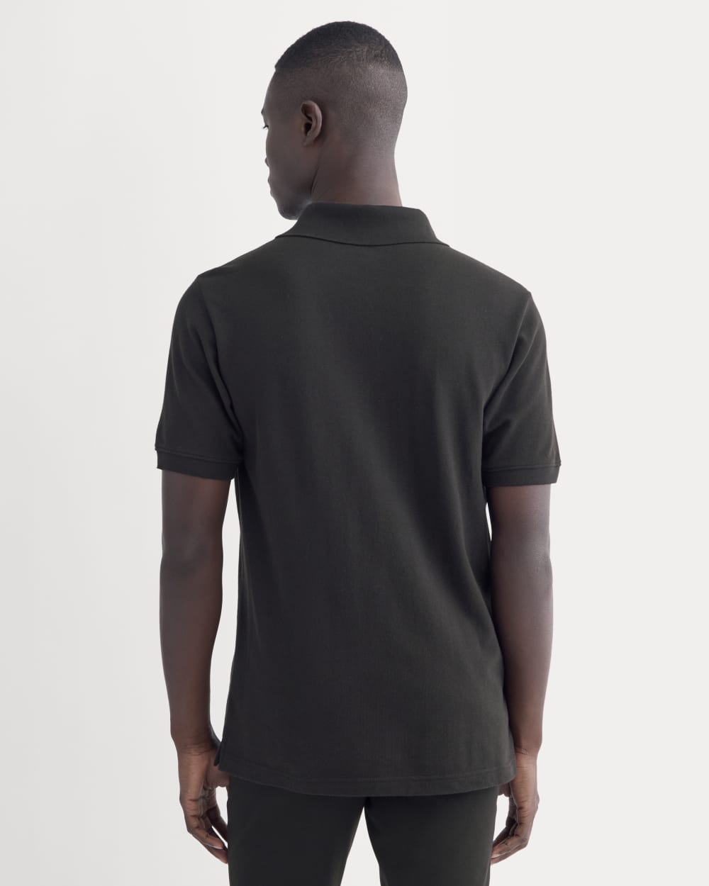 The Pique Polo | Black