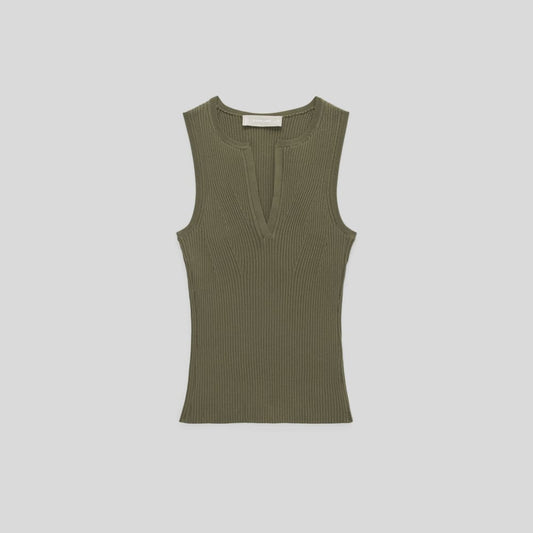 The Ribbed Cutaway Tank | Kalamata