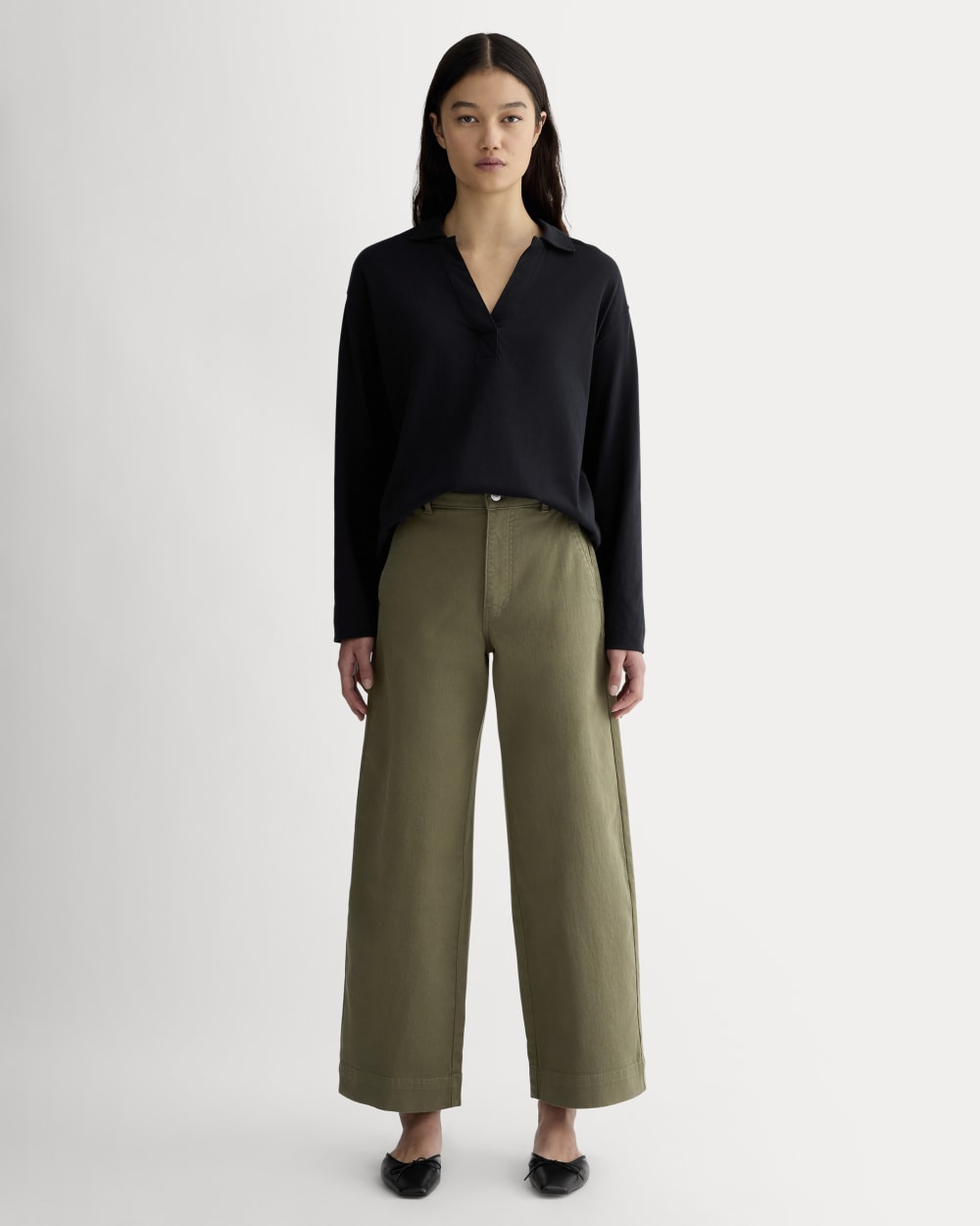 The Utility Wide-Leg Pant | Kalamata
