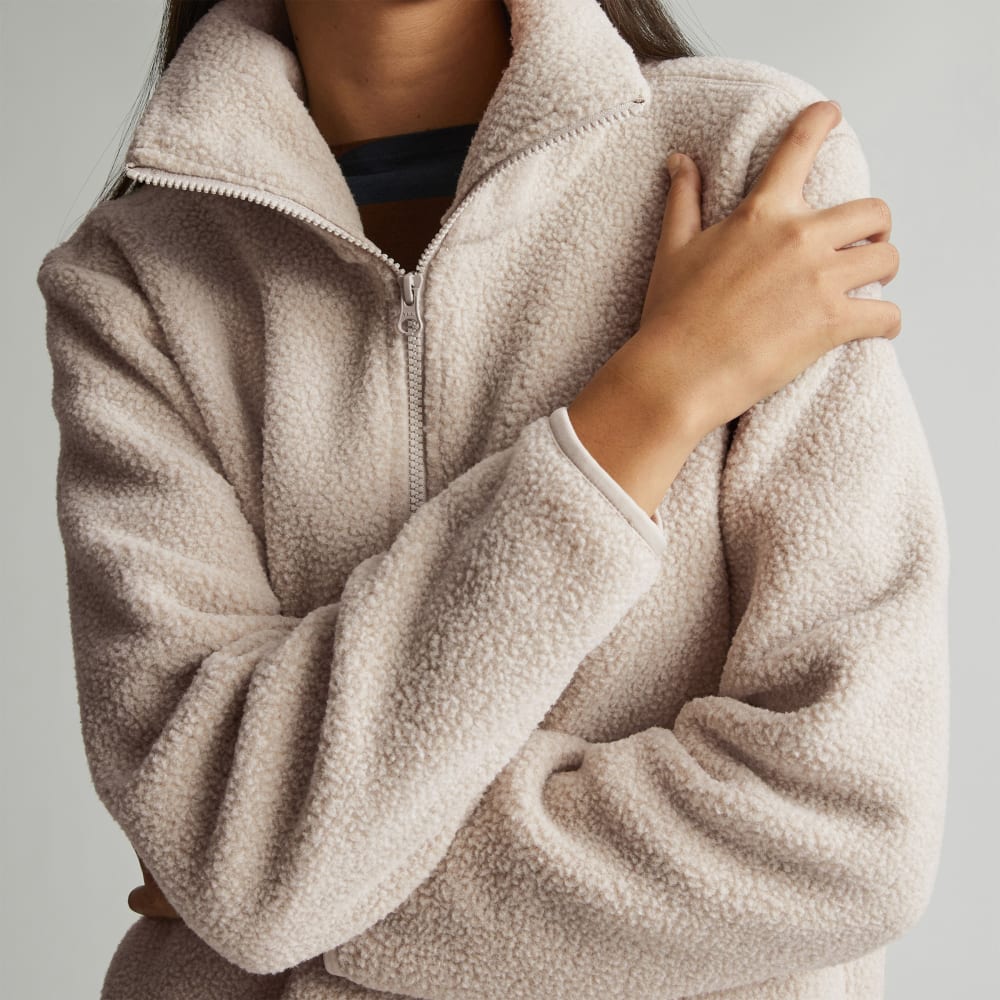 The ReNew Fleece Half-Zip | Oat