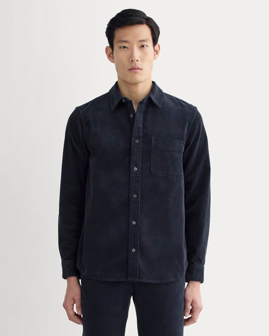 The Classic Shirt in Corduroy | Navy