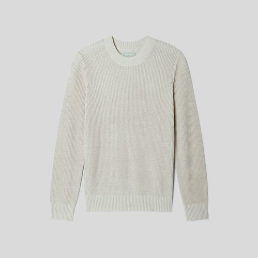 The No-Sweat Ribbed Crew | Pelican
