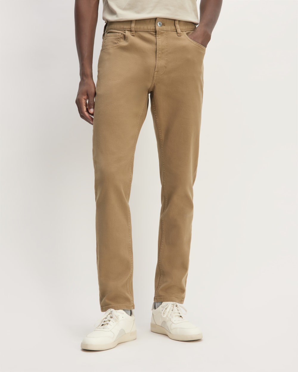 The Stretch Twill 5-Pocket Pant | Toasted Coconut
