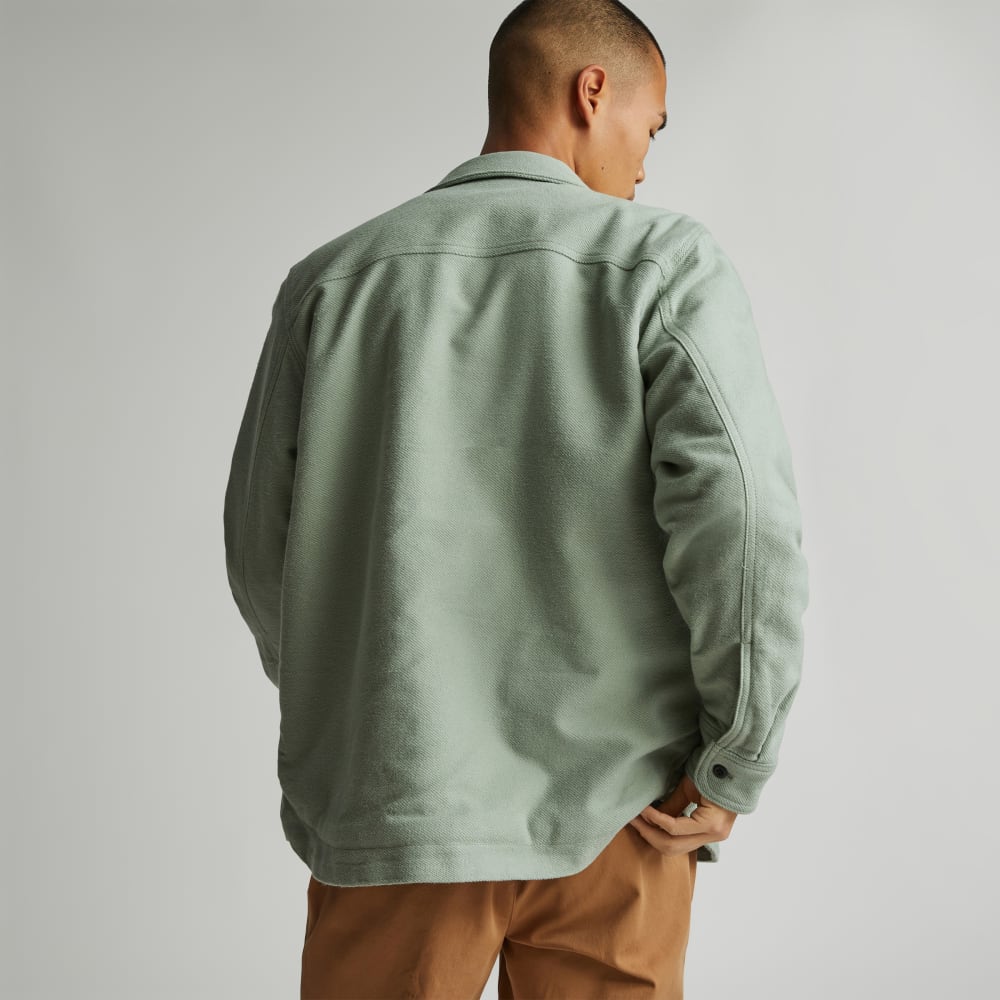 The ReNew Fleece-Lined Heavyweight Overshirt | Lily Pad