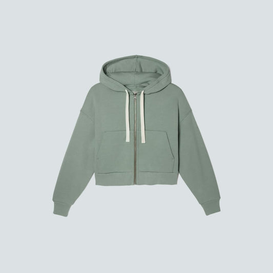 The Track Organic Cotton Hoodie | Lily Pad