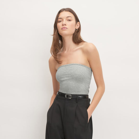 The Tube Top | Heathered Grey