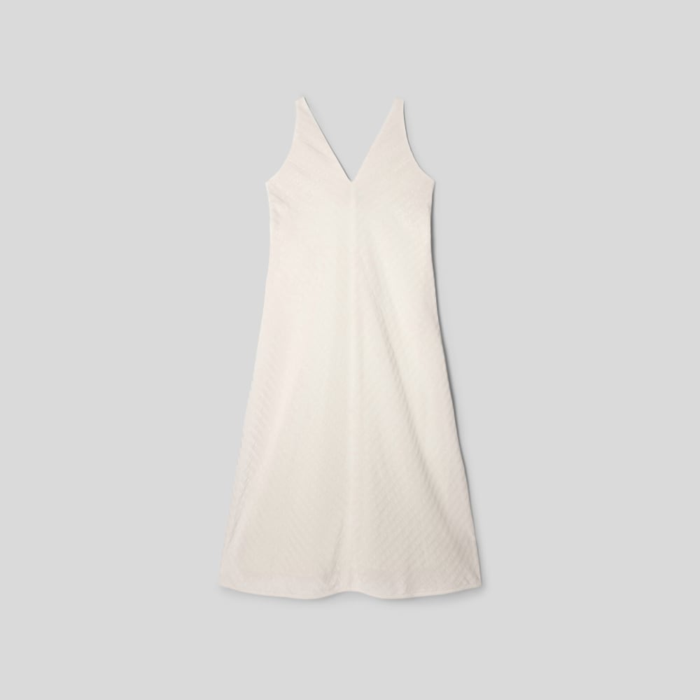 The City Stripe Midi Dress | Bone