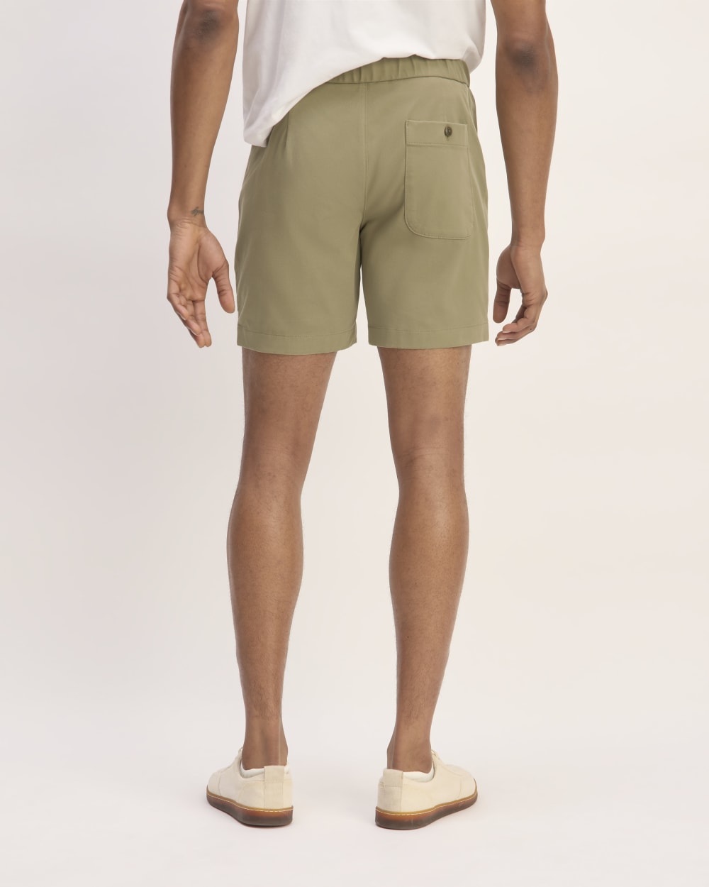 The Pull-On Performance Chino Short | Pale Green