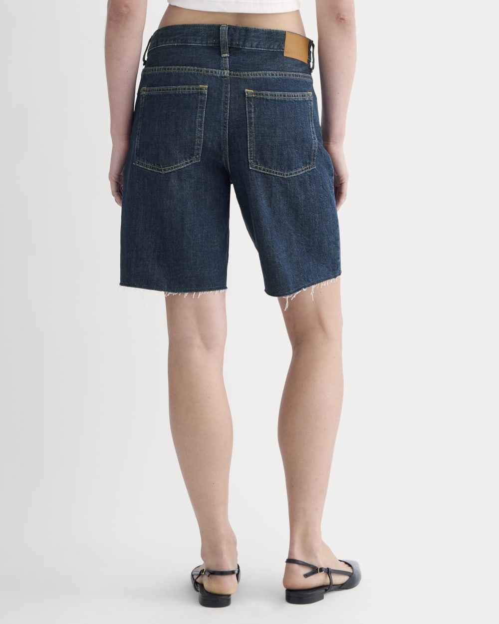 The OG Baggy Jean Short | Dark Indigo