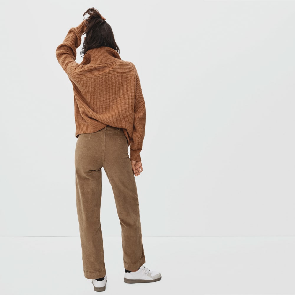 The Corduroy Wide-Leg Pant | Toasted Coconut