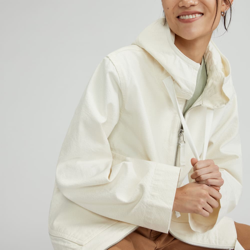 The Canvas Organic Cotton Anorak | Bone