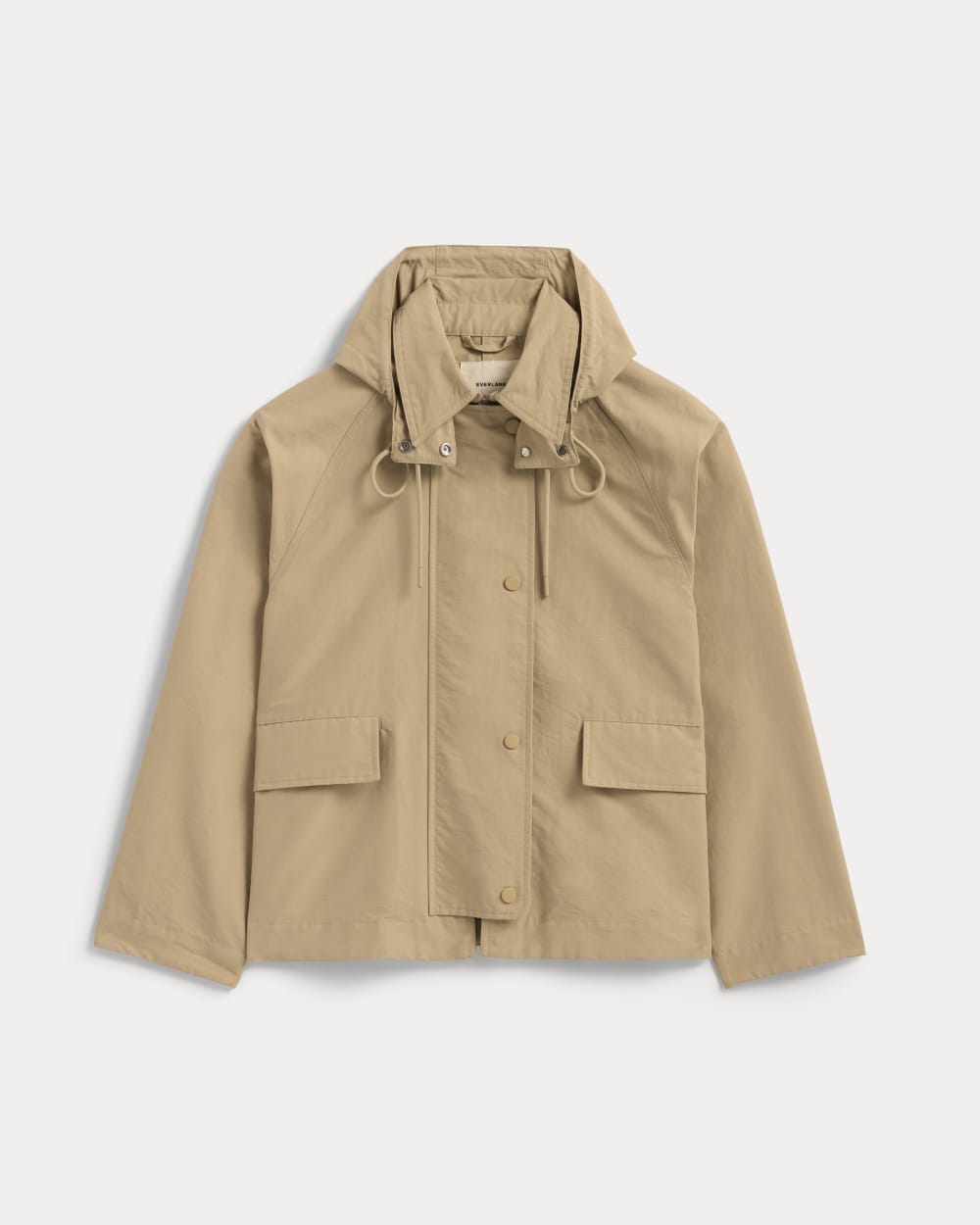 The Short Anorak | Trench Coat Khaki
