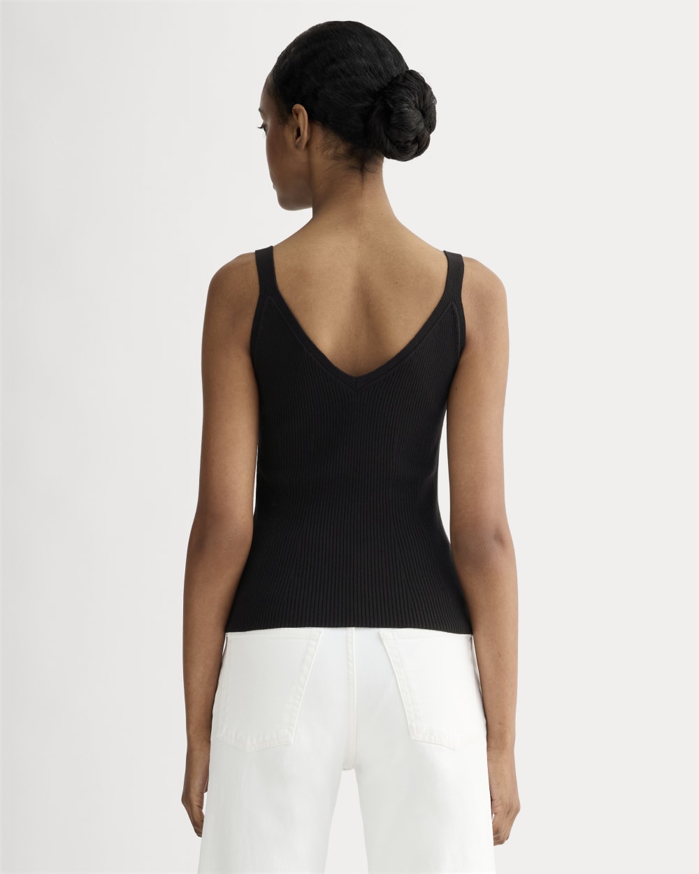 The Fine Knit Cami | Black