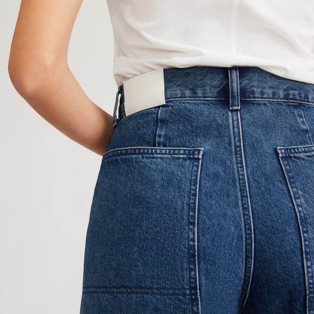 The Way-High® Gardener Cropped Jean | Vibrant Blue