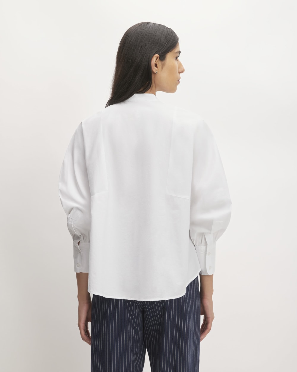 The Oversized Raglan Shirt | White