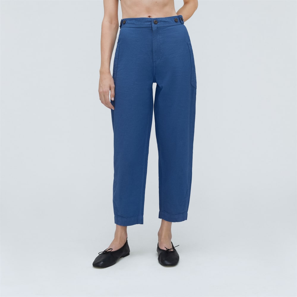 The Fatigue Barrel Pant | Deep Blue
