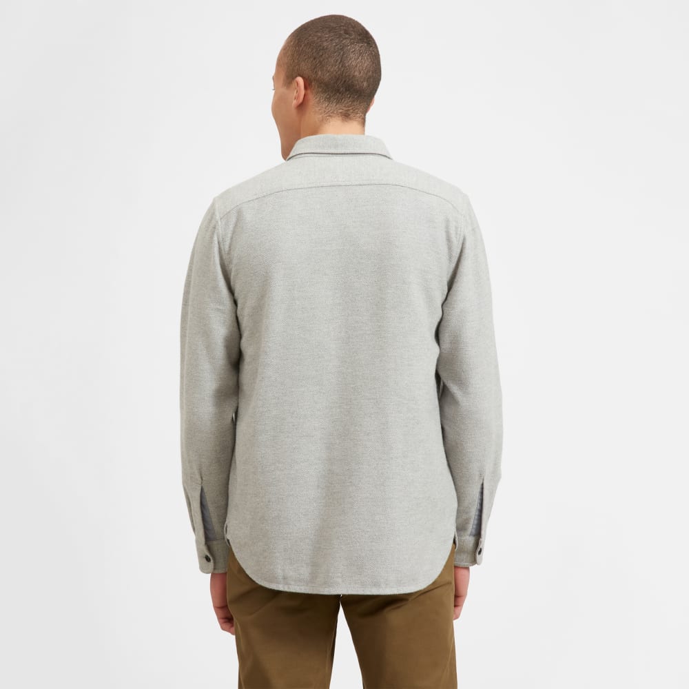 The Heavyweight Overshirt | Uniform |  Heathered Grey