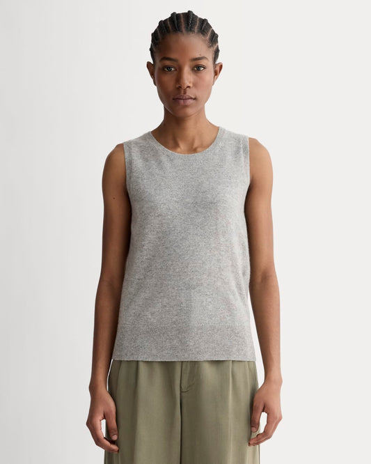 The Classic Tank in Cashmere | Light Heather Grey