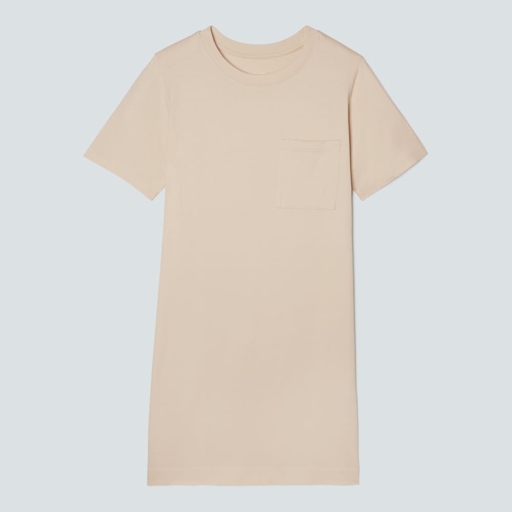 The Organic Cotton Weekend Tee Dress | Brazilian Sand