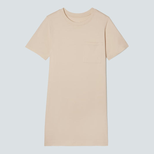 The Organic Cotton Weekend Tee Dress | Brazilian Sand