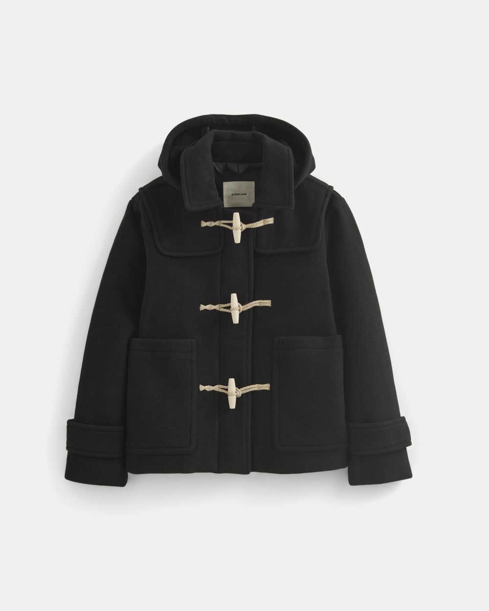 The ReWool Duffle Coat | Black