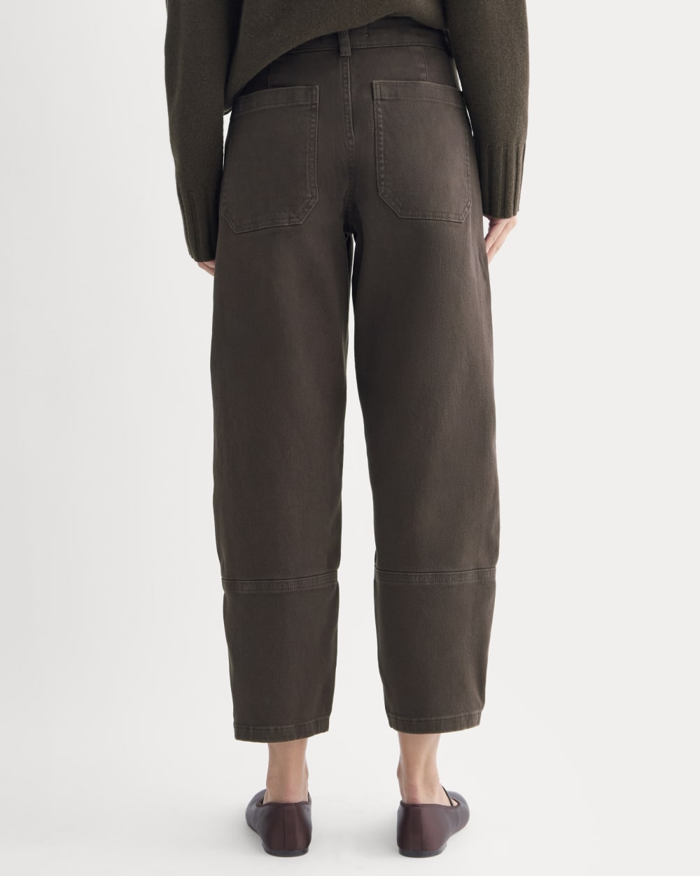 The Utility Barrel Pant | Dark Chocolate | Regular