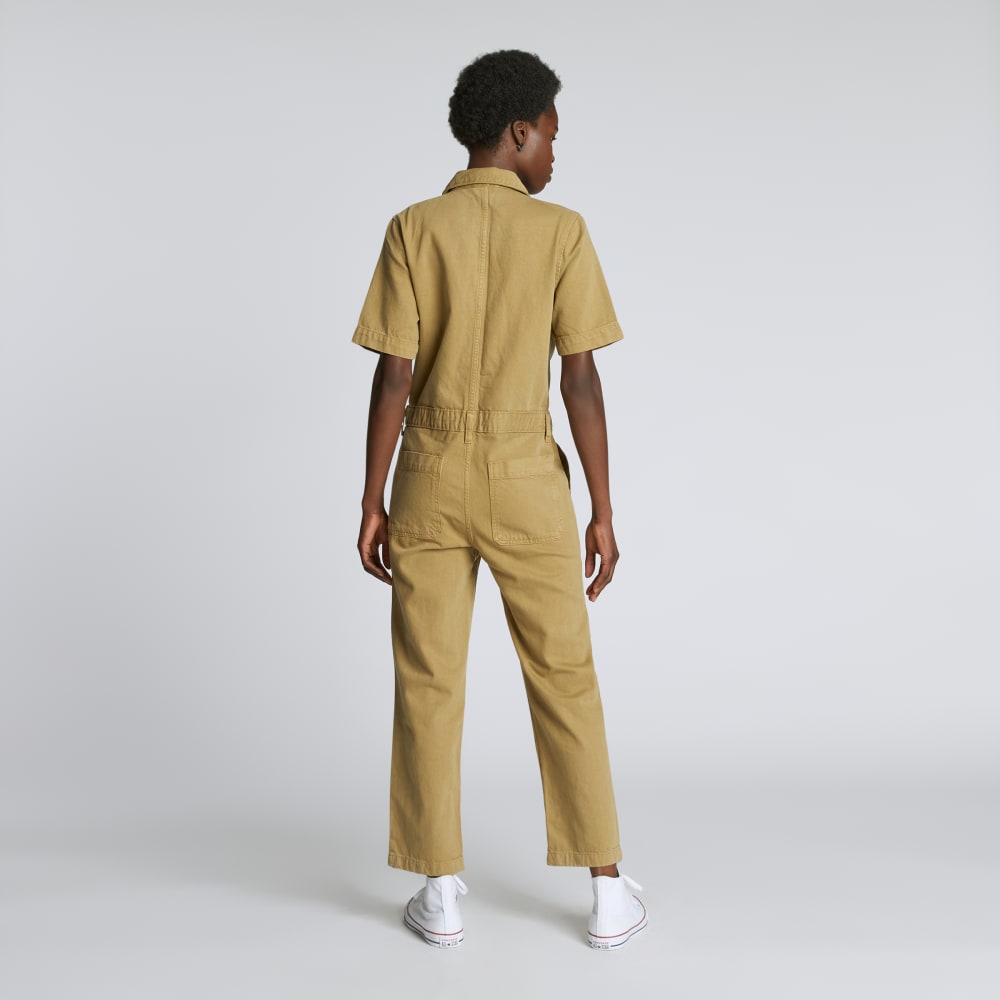 The Supersoft Jean Coverall | Spring Fennel