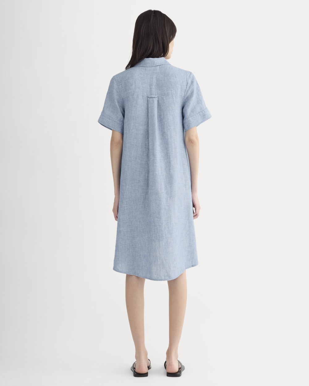 The Daytripper Dress in Linen | Chambray
