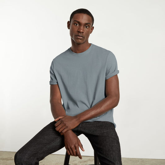 The Organic Cotton Crew | Sky