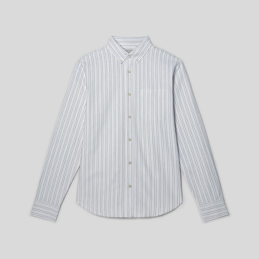 The Classic Oxford Shirt | Canvas / Mauve / Chocolate | Standard