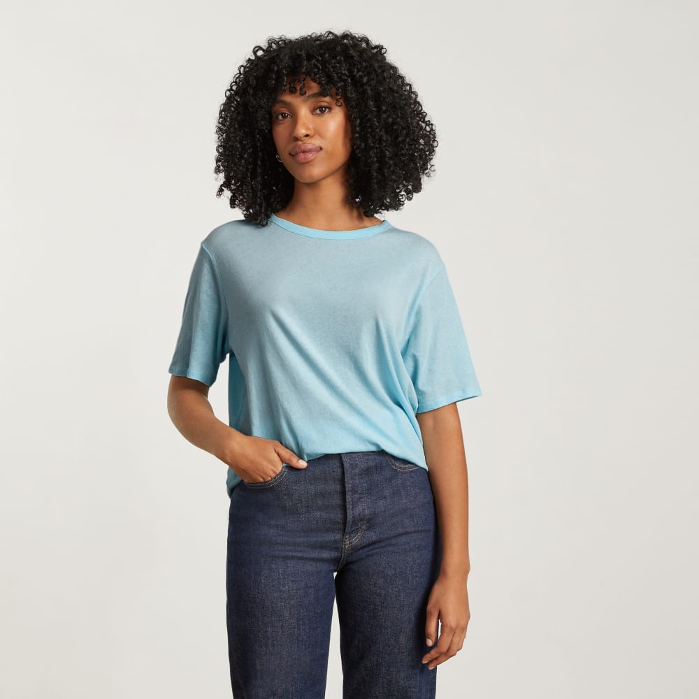 The Air Tee | Ice Blue