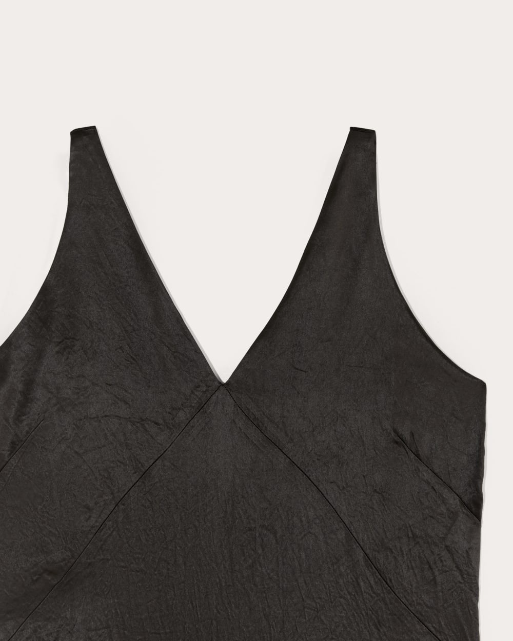 The Satin Tank | Black