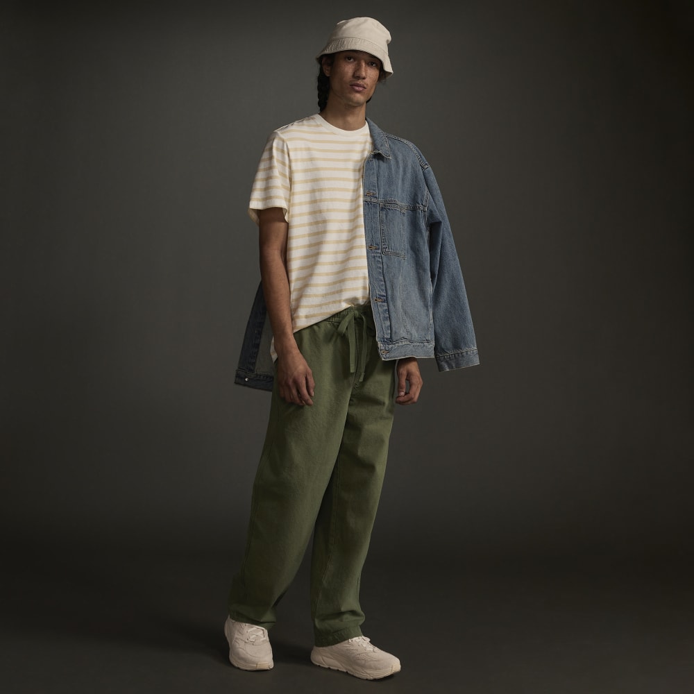 The Canvas Organic Cotton Drawstring Pant | Forest Green