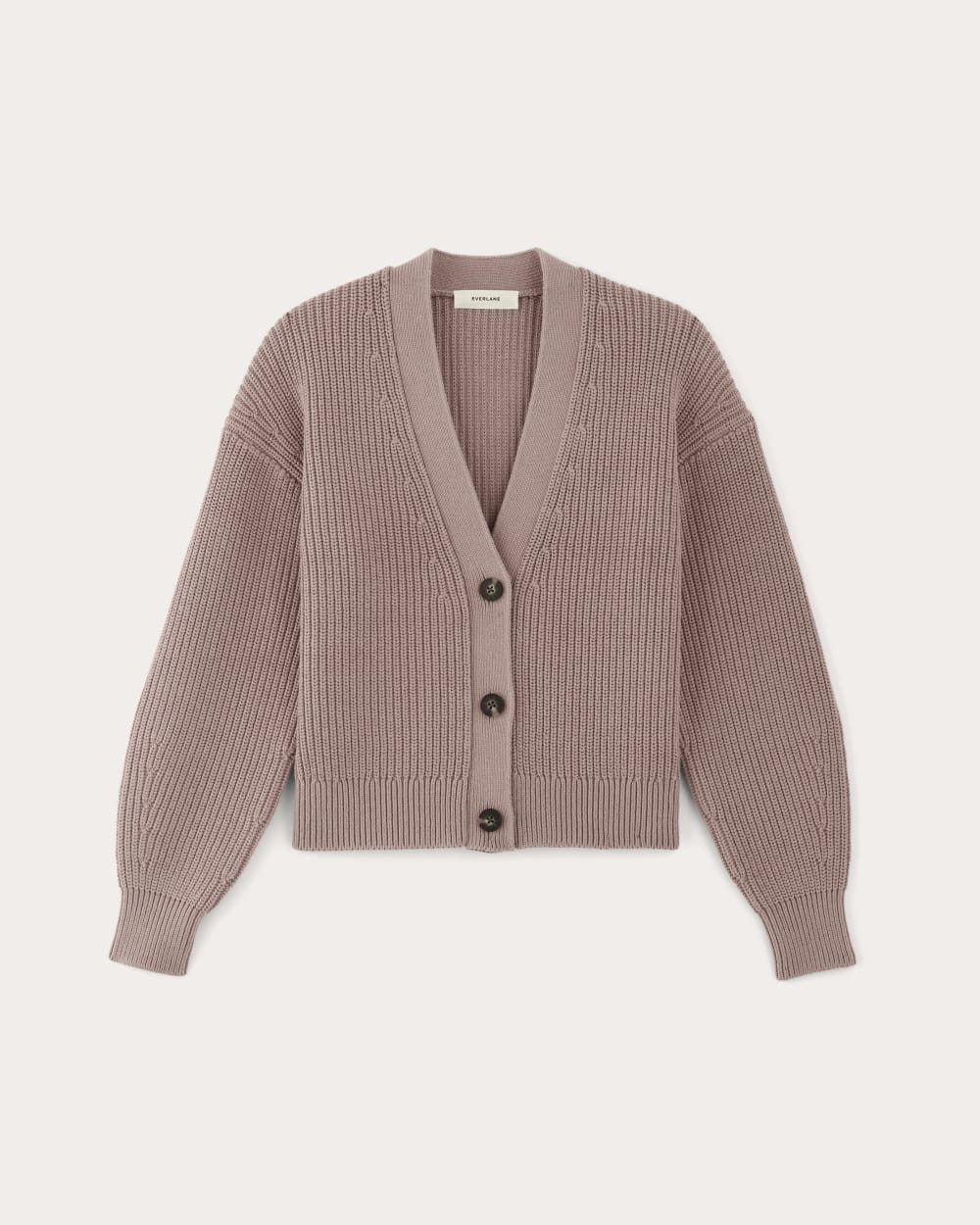 The Boxy Cardigan in Everyday Cotton | Dusty Rose