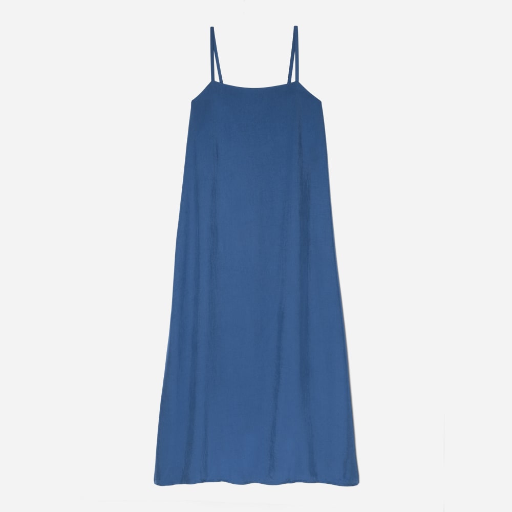 The Japanese GoWeave®  Slip Dress | Deep Blue
