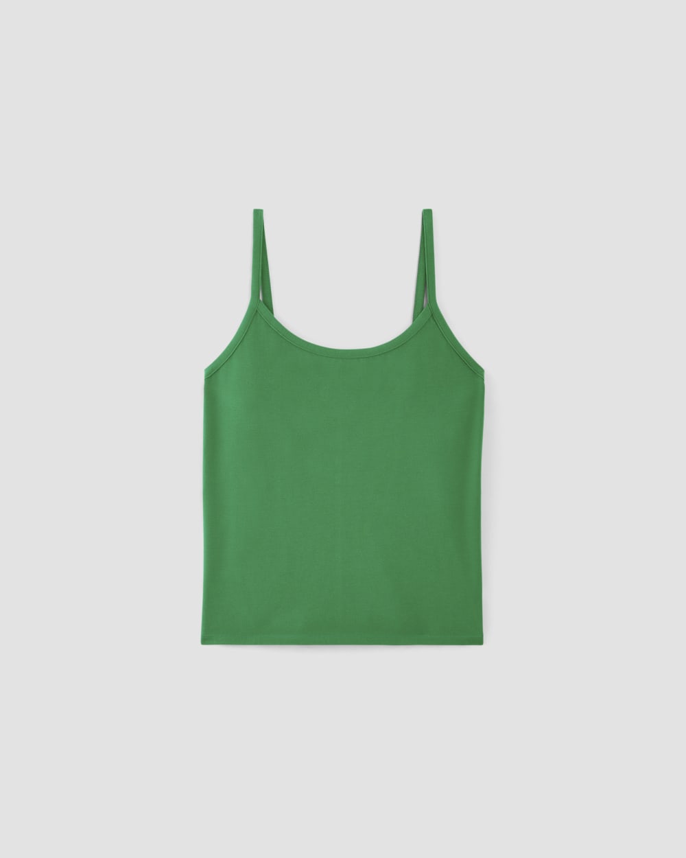 The Supima® Form Spaghetti Strap Cami | Grass Green